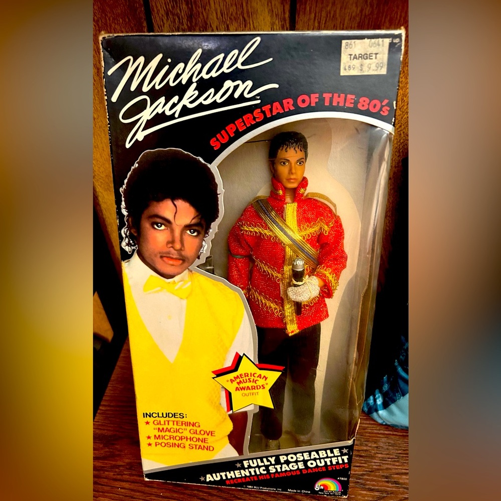 Vintage Michael Jackson Superstar Of The 80s Doll. ✨⭐️🌟